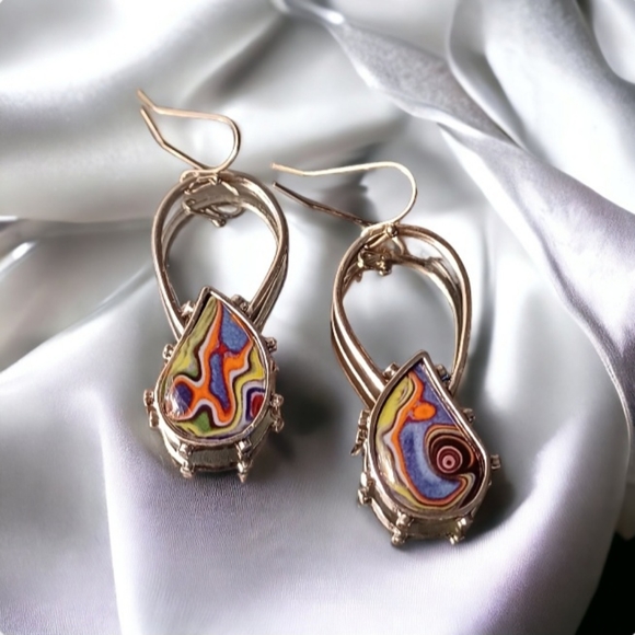 Statement Drop Earrings - Picture 12 of 16